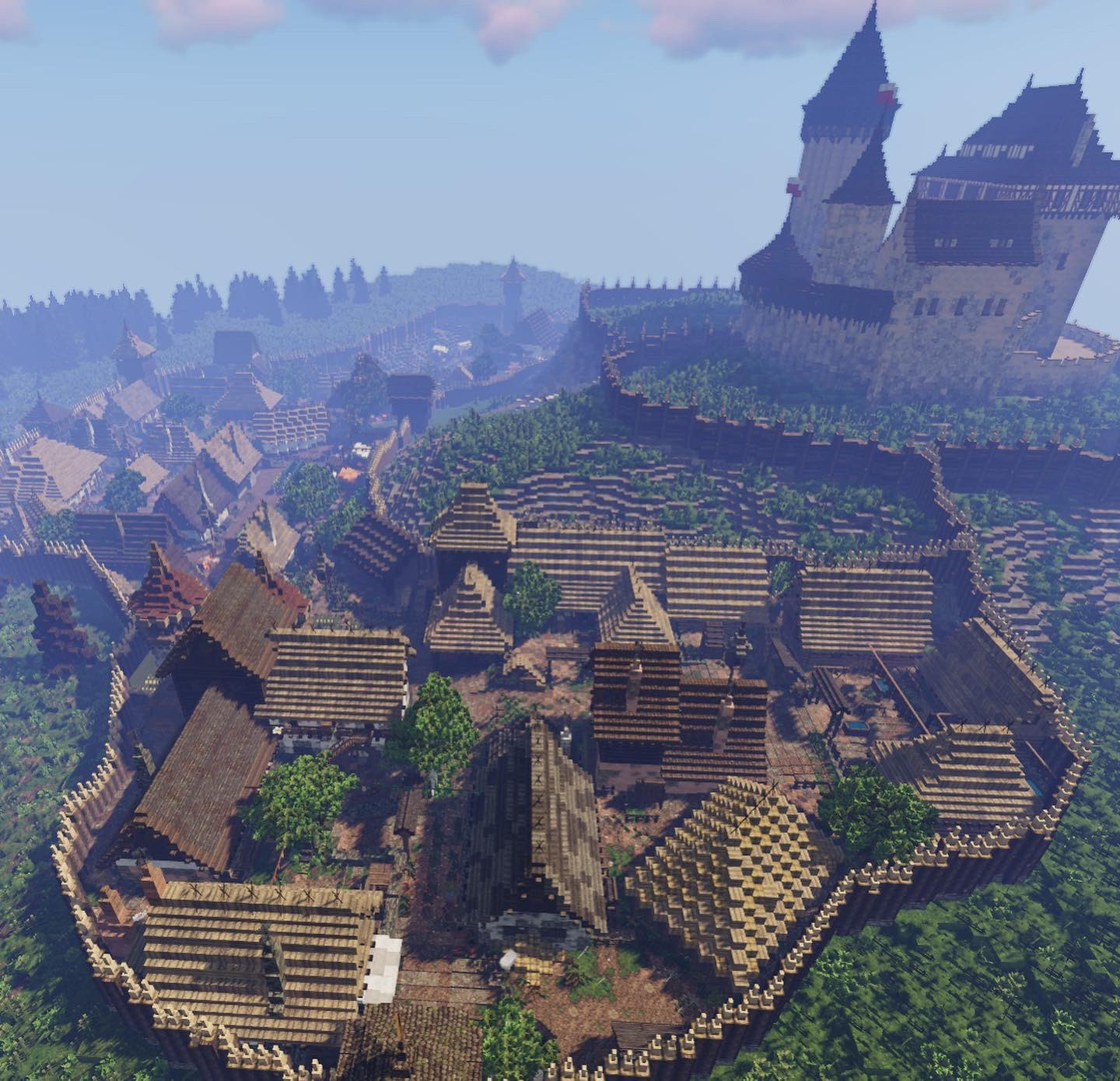 Medieval Village in Minecraft Marketplace