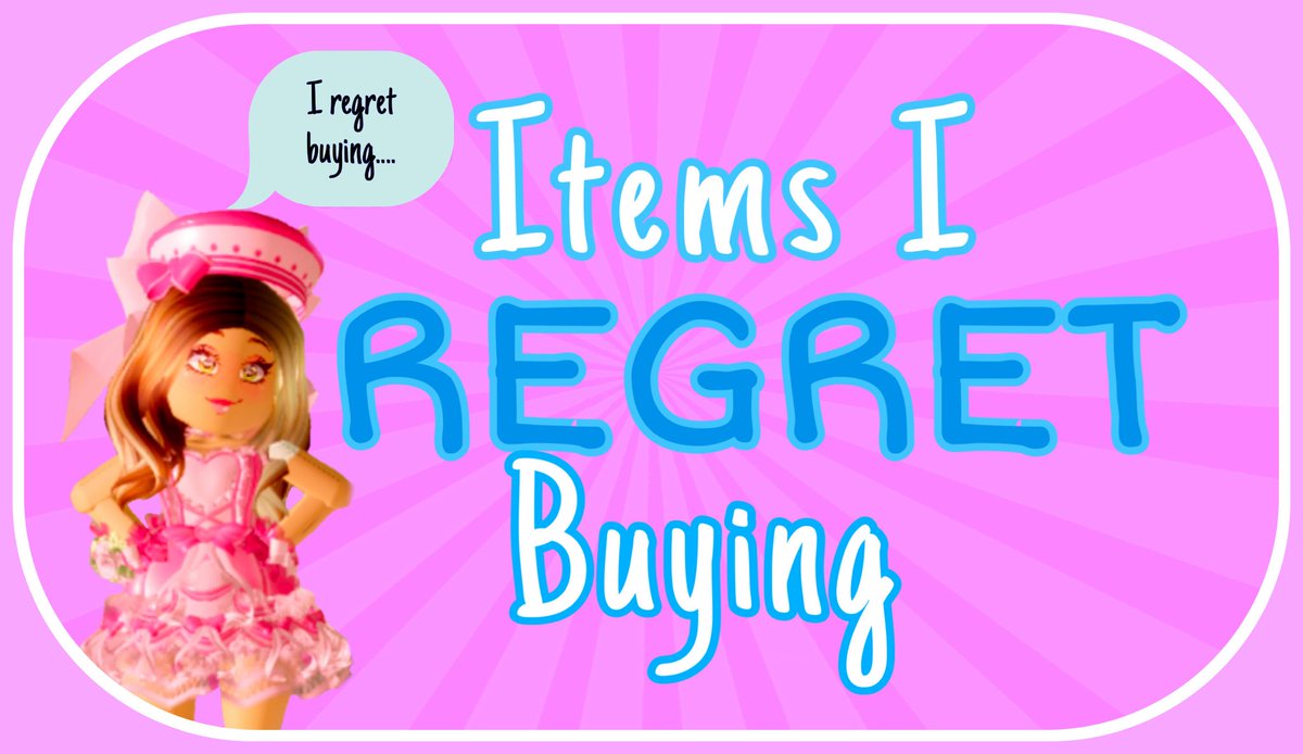 BLUSHFHUL's tweet photo. New YT video!: Items I REGRET buying in royale high
#royalehigh #royalehightrades #RoyaleHighTea #ROYALEHIGHTEASPILL 

https://t.co/vCoKurKvgC https://t.co/aTcj3Y05mj