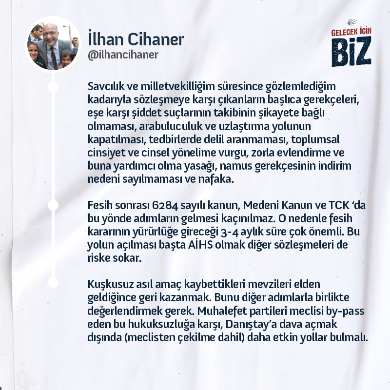 gelecekicinbiz's tweet photo. Savcı ve milletvekili kimliğiyle @ilhancihaner anlatıyor 📌 https://t.co/eLkzbyVogt