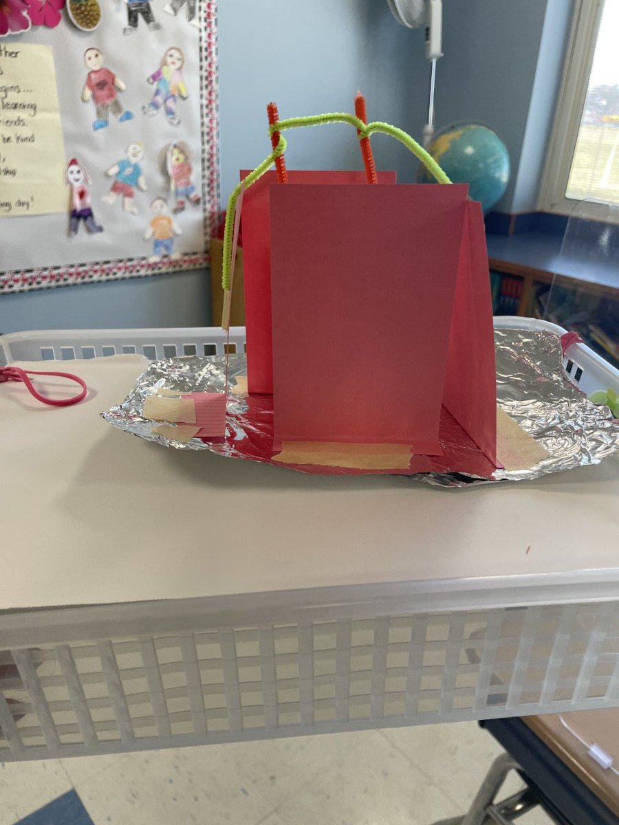 perlesmagnet's tweet photo. Earthquake Shelters!  2nd grade students learned about earthquakes in STEAM and built shelters that are Earthquake proof.  We tested them on a shaky-board.   #ask #imagine #plan #create #reflectimprove #fastchanges #earthssurface https://t.co/rWG058MoVM