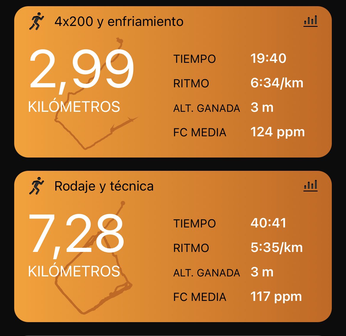 Rodaje 40’ y técnica. Después rectas 4x200 y enfriamiento.

#acuchillo #volarbajito #blu #kmsxalimentos #kmsdefelicidad #kmsxela #soydesonrisas #seatrunners #vibora #entrerunners #reto2021kms #yodoymispasos #poligonero #corredor #run4fun #comunidadrunator #charitymiles #run