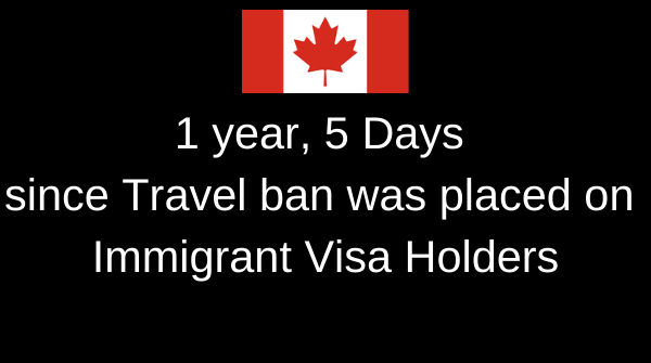 COPRPOSTMARCH18's tweet photo. It has been 1 year, 5days of us waiting. Waiting for an update from @CitImmCanada @CPHO_Canada on when Immigrant visa holders can land in Canada. This is really an unfair way to treat future citizens

@SalmaZahid15 @jasrajshallan @marcomendicino 
 #free_copr_after_march18 https://t.co/FWwmkvqfPj