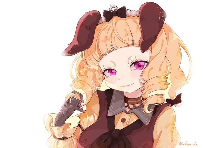 この前描いたマンガリッツァちゃんのちゃんとした絵とカラーラフ(って言うの…?)の比較してみたら、思ったより印象変わって面白いですね
#イラスト 
#創作 
#オリジナル
#絵描きさんと繋がりたい 