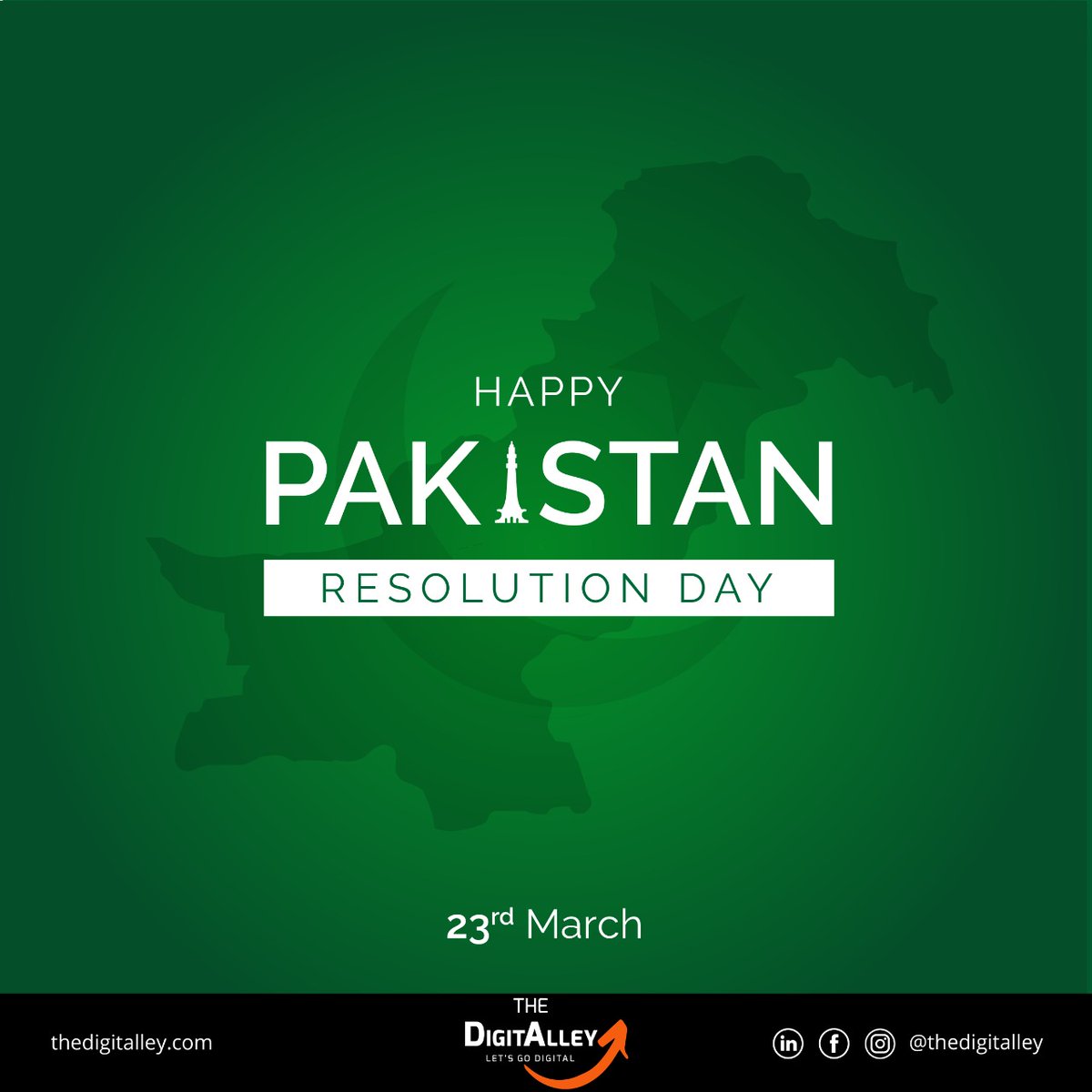 TDigitalley's tweet photo. “With faith, discipline and selfless devotion to duty, there is nothing worthwhile that you cannot achieve.”
― Muhammad Ali Jinnah
The journey began on 23rd March 1940 – The destination was reached on 14th August 1947🇵🇰
 
Happy Pakistan Resolution Day

#PakistanResolutionDay2021 https://t.co/MjHJFqkSQ3