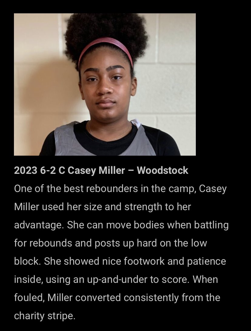 CaseyMiller2023's tweet photo. Thank you @CTCAthletics and @KyleSandy355 for the opportunity to come play in your #CTCComeback show case, there was a lot of exposure and it was fun playing against other talented players!
@woodstockgbb https://t.co/5MjMDwsSwT