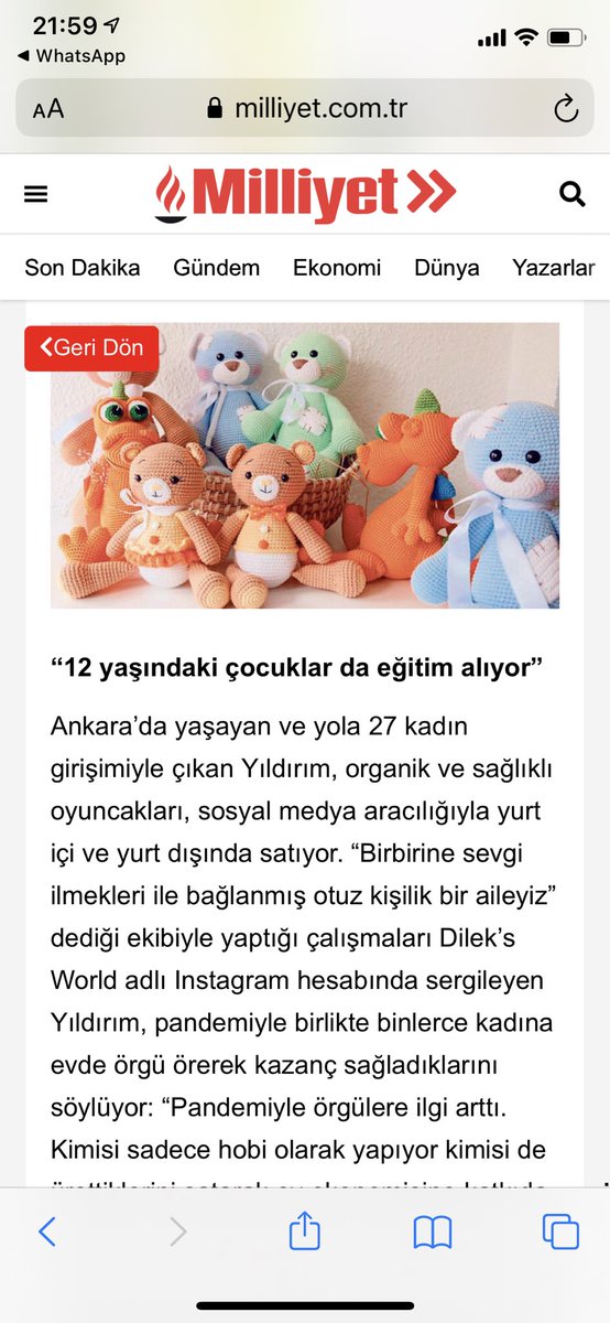 #dilekyıldırım #dileksworld #amigurumi