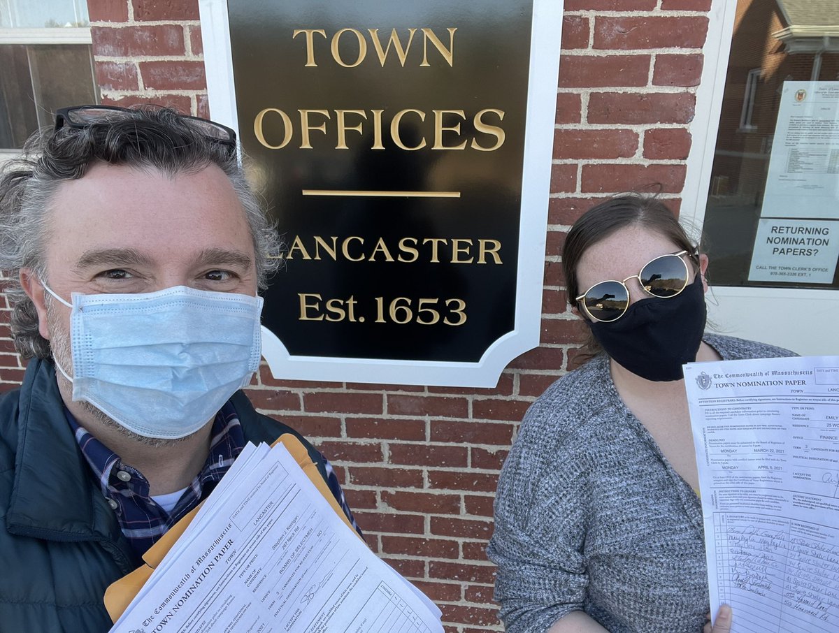 stevekerrigan's tweet photo. Today I filed papers to run for Lancaster Select Board. Loved my time on BOS before &amp; am looking forward to a chance to do it again.

Always said if you have the know how to make a difference you have an obligation to try. So that’s what I’m doing.

#VoteKerrigan #mapoli https://t.co/N32wSAjGcX