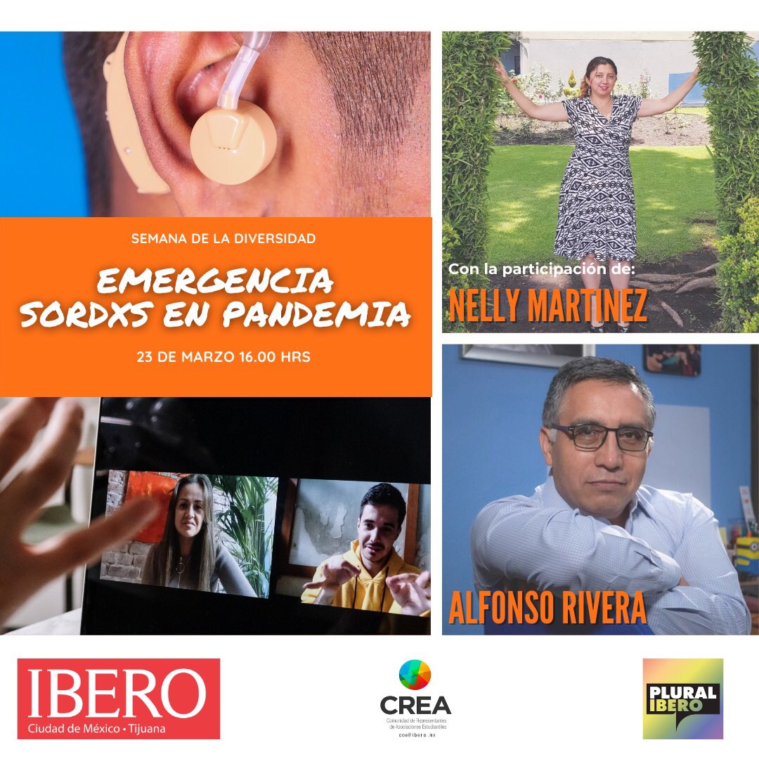 Aquí nuestros eventos para que les echen un ojo 💕IX #SemanaDeLaDiversidad