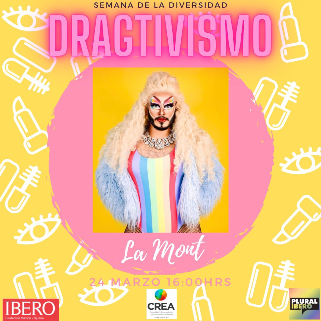 Aquí nuestros eventos para que les echen un ojo 💕IX #SemanaDeLaDiversidad