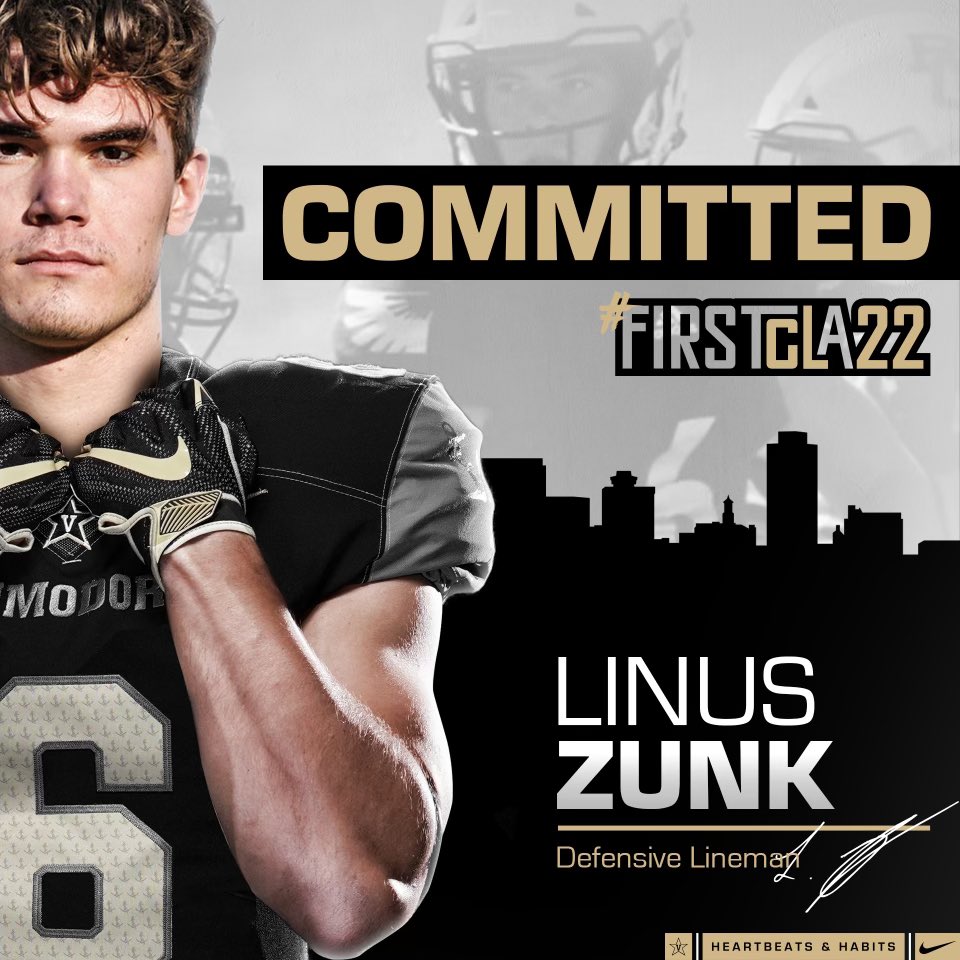 linusznk's tweet photo. COMMITTED❕⚓️⭐️
@VandyFootball
#AnchorDown https://t.co/9QEbbghfuj
