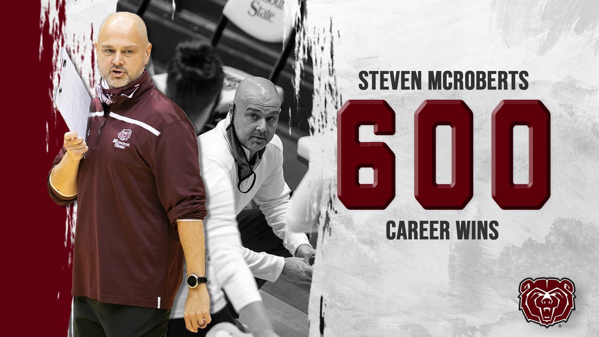 BEARS WIN!!

Missouri State takes a 3-1 thriller over Bradley to earn <a href="/CoachMcRoberts/">Steven McRoberts</a> his 600th career victory!