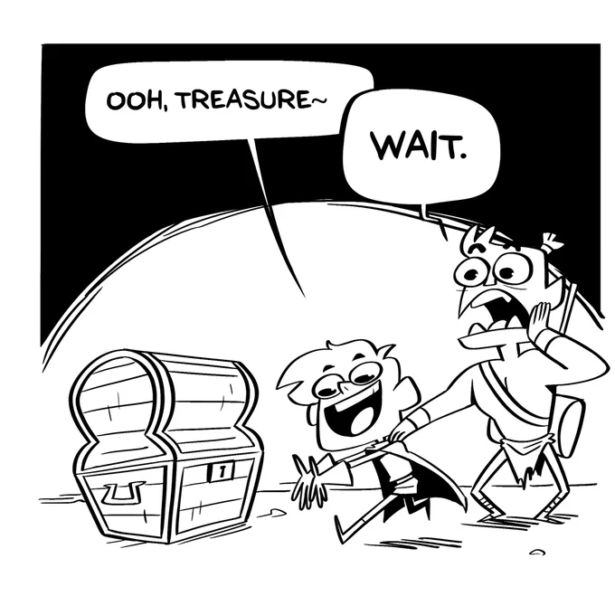 Hi I'm starting to post the new Taterpig comics on https://t.co/x7VVYlYaSp and https://t.co/xHGR6d4uP3 also you can support the comic on https://t.co/1kUcKV7q9F, have a wonderful night 
