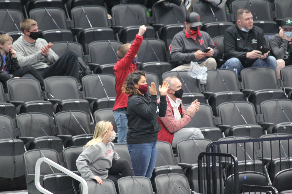 wrestlingmuseum's tweet photo. Fans at the 2021 @ncaawrestling Division I Championships in St. Louis were PASSIONATE! https://t.co/S3KeGW3v6T
