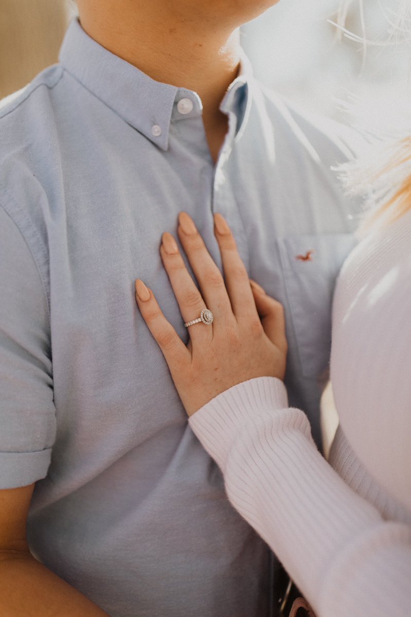 HannCanfield's tweet photo. this past week i got to start my dream job, i got engaged to my best friend. couldn’t ask for a better life 💗 https://t.co/LBQ9SuasqL