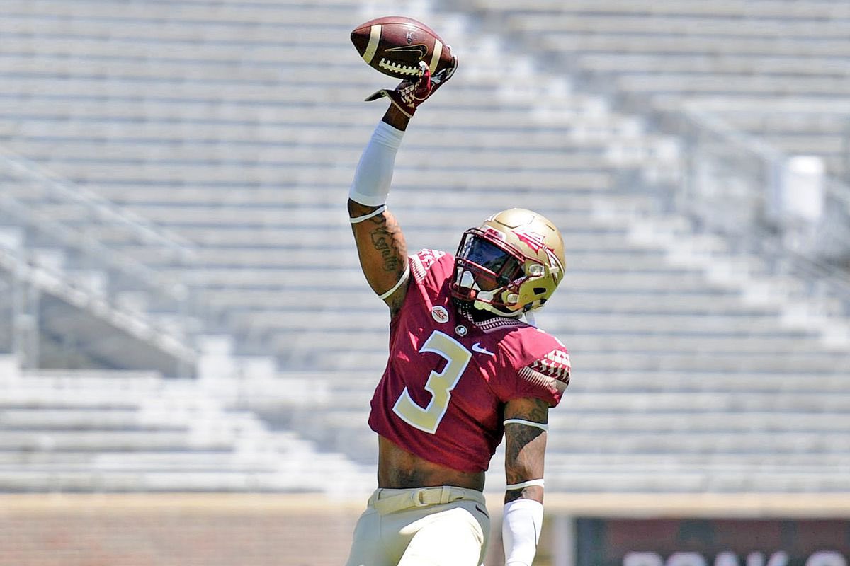 AmonLane2's tweet photo. FEAR THE SPEAR!! Wow! So humbled to receive an opportunity to play at Florida State University! Excited is an understatement. Go Noles!! @Coach_MWoodson #NoleFamily https://t.co/mAMsthWxh2