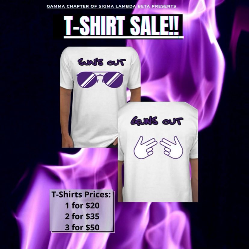 ISUBetas's tweet photo. ᴀᴛᴛᴇɴᴛɪᴏɴ ᴀʟʟ ʙᴇᴛᴀꜱ 😈

The Glorious Gamma Chapter of Sigma Lambda Beta International Fraternity Incorporated is having a T- Shirt Sale‼️🔥

Go to @isubetas Instagram page for more information ‼️👀 https://t.co/crgNJWYBw6