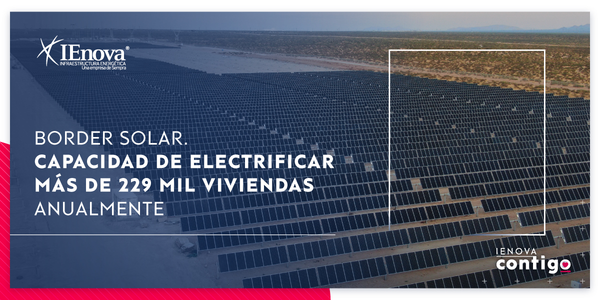 SempraInfra_MX's tweet photo. En línea con nuestro compromiso de ser una empresa sustentable a largo plazo, impulsamos proyectos de energías más amigables con el medio ambiente, como nuestro parque #BorderSolar ubicado en Chihuahua próximo a iniciar operaciones. https://t.co/smLuz8mlJE