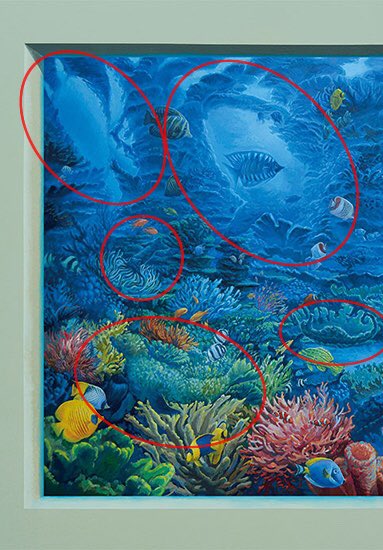 💡隠し絵クイズ正解発表💡 正解は…… ③の5匹！でござるっと