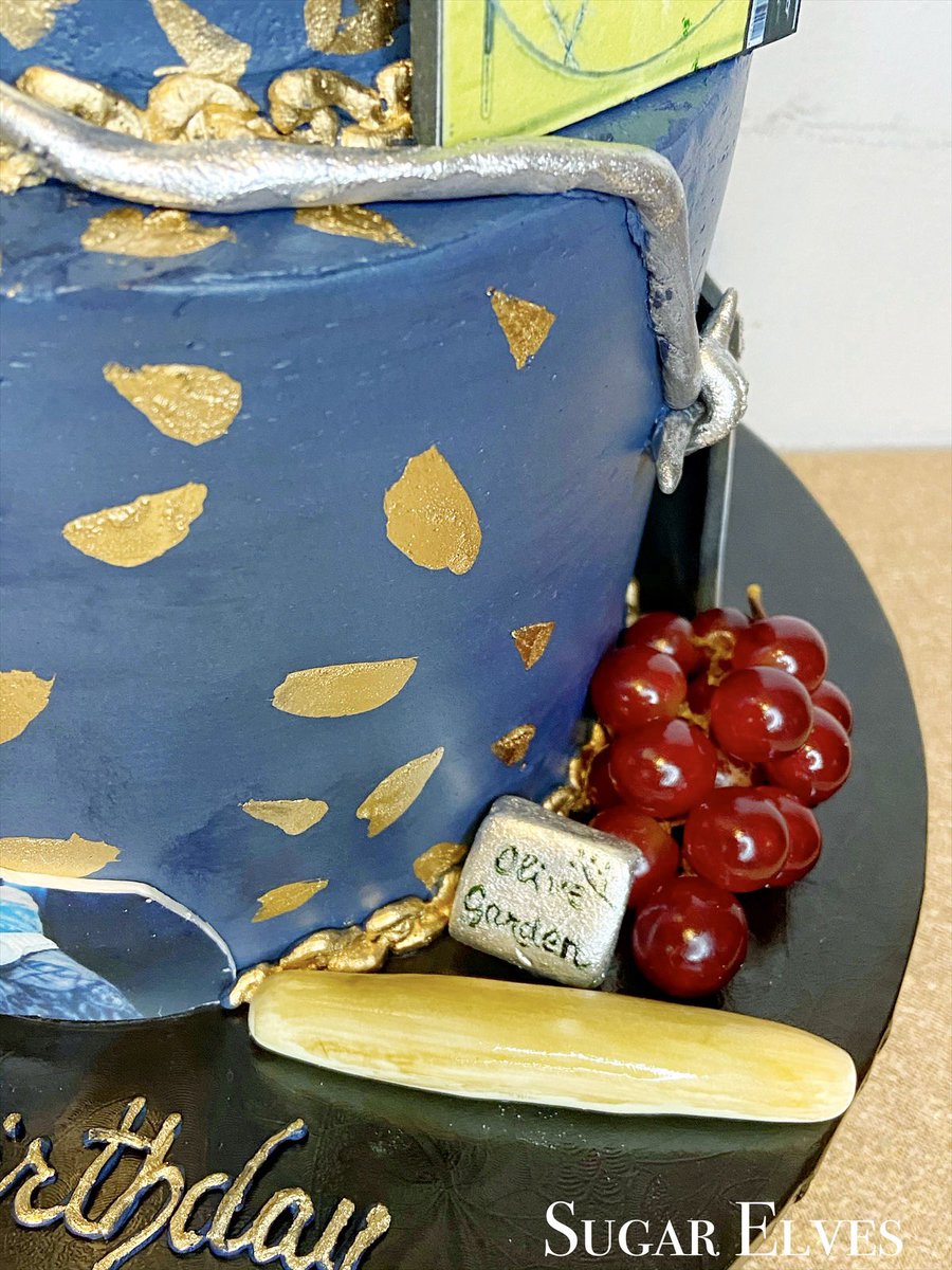 Designing cakes is my passion and let’s just say as a huge #posty fan I was ecstatic to create this fun themed cake for a repeat customer of mine 💝 Needless@to say I now have something new added to my bucket list...make <a href="/PostMalone/">Post Malone</a> a birthday cake 😁<a href="/rriproarin/">GPop (my friends call me Prettyface)</a> #sugarelvescc