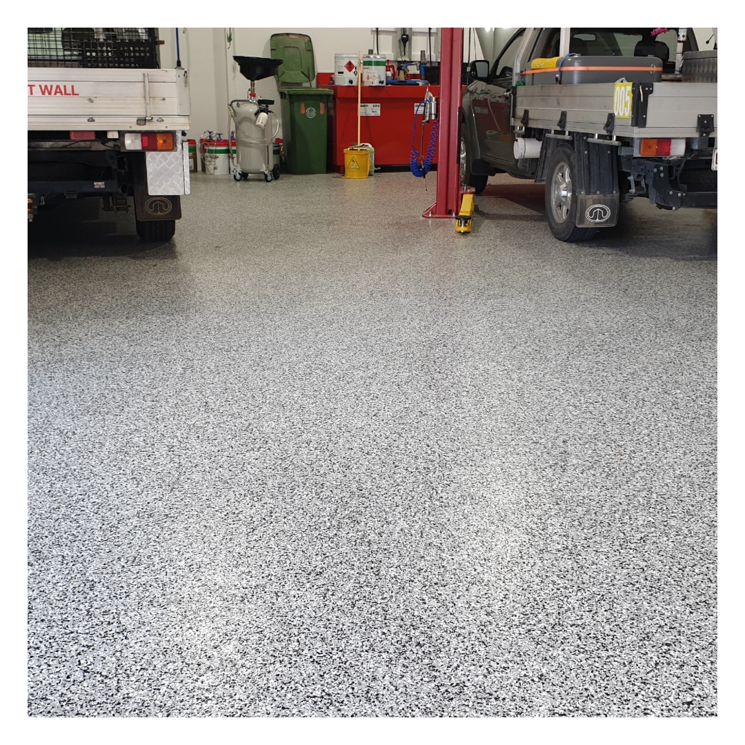 Not only does the floor look great, the entire workshop looks great because of the clean, impressive floor.

Our products can be used to create a floor of nearly any colour and design only limited by your imagination.

#epoxyflooringsuppliers
#Epoxy2UAustralia