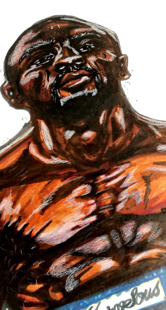 nappyGoku's tweet photo. Follow my IG check out my Just finished this peice of a #legend that we just lost Rest In Peace Marvin 🥊🙏🏿“ Marvelous“ Hagler #artist #boxing #boxing4life #art #artcollectors #draw #paint #ripmarvelousmarvinhagler https://t.co/hjkbHApxat