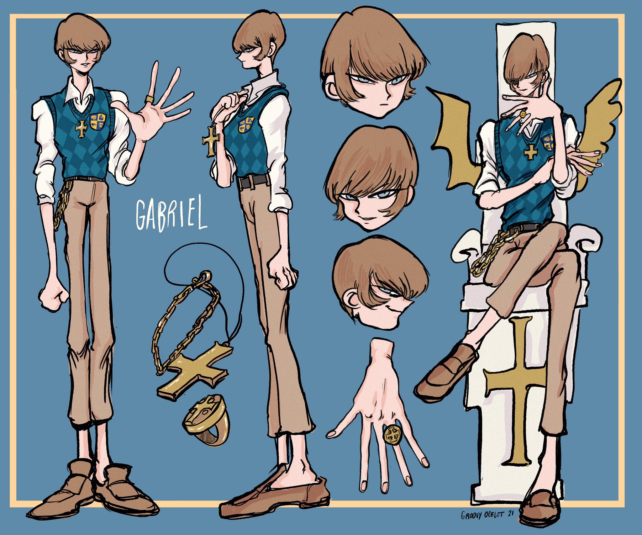 I also have worked on character design! If you are interested on a chara design, hit me up!