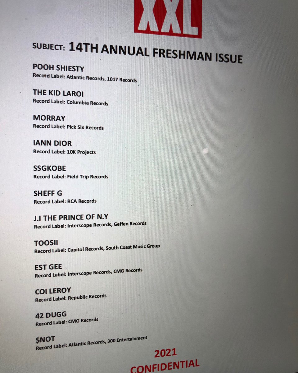 Rap Daily Another Year Another Early Xxl Freshman List Would This Be A Solid Class Or Nah