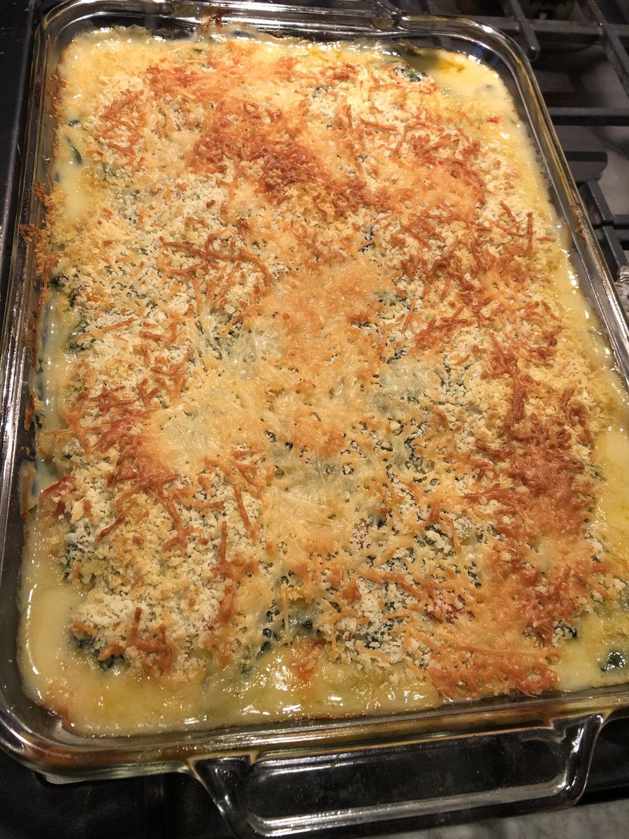 DrLoretoJackson's tweet photo. Made one of my signature dishes tonight #Chicken (often use fish instead) #Florentine Lots of hidden veggies therein! #LoretosLab https://t.co/pupG6tQgwr