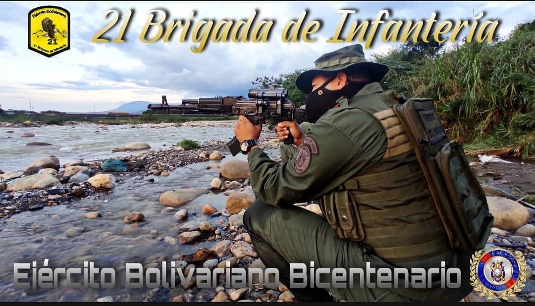 #EjercitoBolivarianoBicentenario 
#RumboAlBicentenario
#21BrigadaDeInfanteria