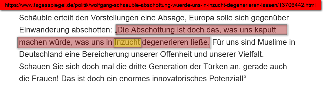 owl_hm's tweet photo. @Highlander2019 Um Merkel zu verstehen, muss man schauen, welche Preise sie von wem erhielt. z.B. Kalerghi.
Schäuble findet die Idee der Rassenmischung auch genial, verurteilt alles andere als Inzucht, obwohl seine eigene Tochter mit einem Deutschen verheiratet ist. https://t.co/jjAXwt76nl