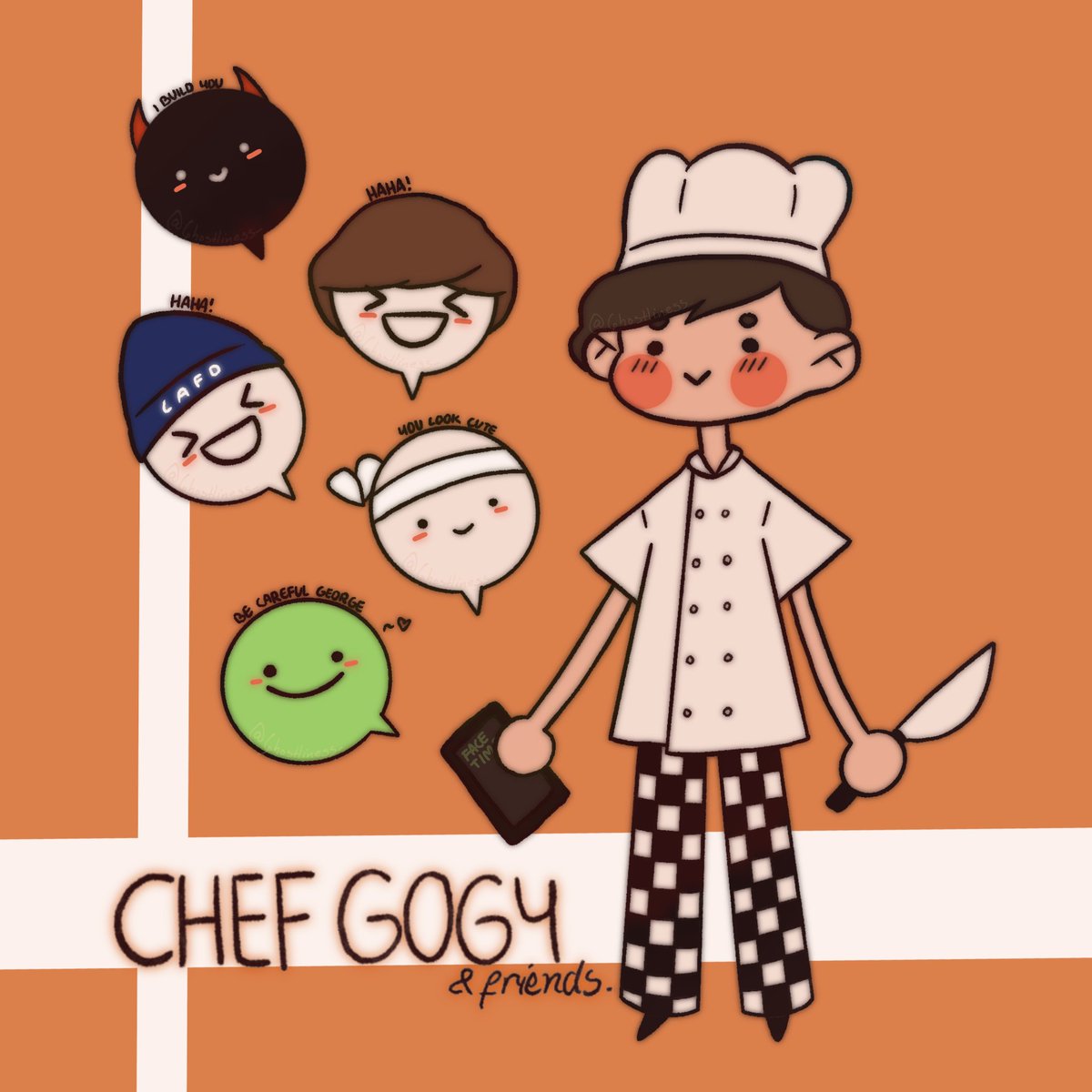 ghostliness_'s tweet photo. I want more of #chefgeorge ...
Please do moreee cooking streams!!! โค๏ธ
#georgenotfoundfanart #dreamfanart #dsmpfanart #badboyhalofanart #quackityfanart #sapnapfanart #karljacobsfanart #chibiart https://t.co/QpGPHHsnxv