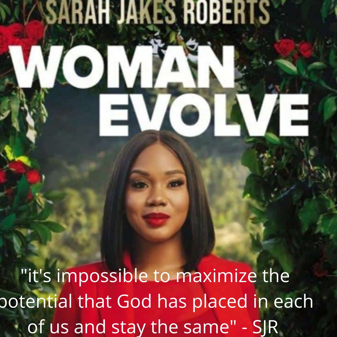 OLANANCY's tweet photo. Hey peeps
Check out these exerts from this  "woman evolve" book by Sarah jakes roberts.
Kindly pre order on Amazon. https://t.co/1O4VIND9G3
