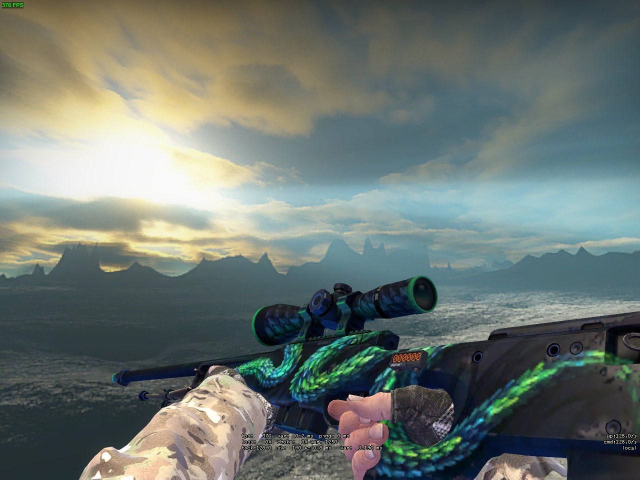 AWP, Atheris (Well-Worn)