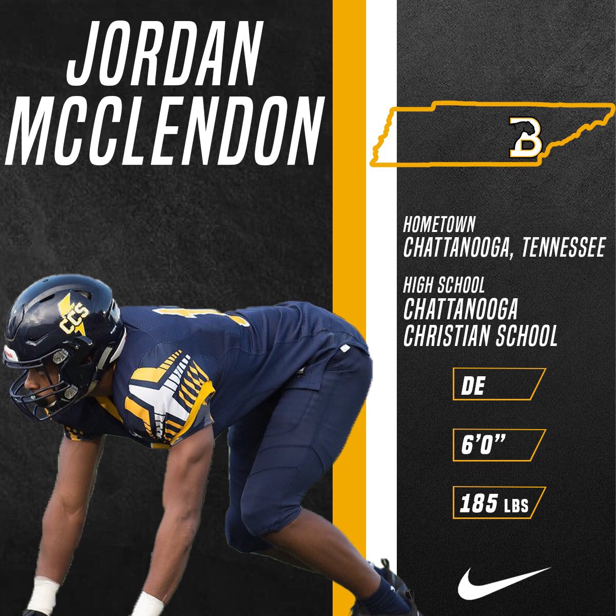 BSCFootball's tweet photo. Welcome to the family. #YeahPanthers https://t.co/FgmOxbG1CE
