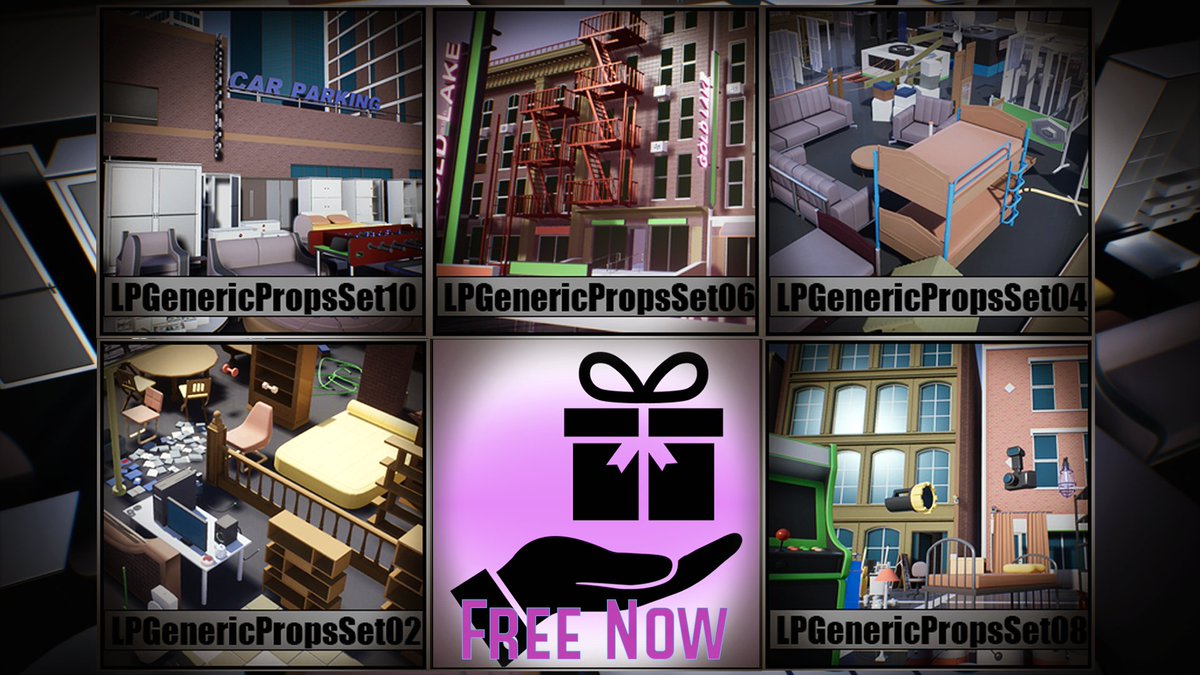 MadHoundGames's tweet photo. Mad Hound Games Present LP Generic Props Sets - Almost 1200 3D Objects. Now Free 
https://t.co/jo3bAzGhAs

#MadHoundGames #UE4 #UnrealEngine #indiegame #indiedev #gamedev #videogames #indiegame #indiedev #lowpoly #screenshotsaturday #IndieGameDev #gameart #GameDevelopment https://t.co/KeYcR463LA