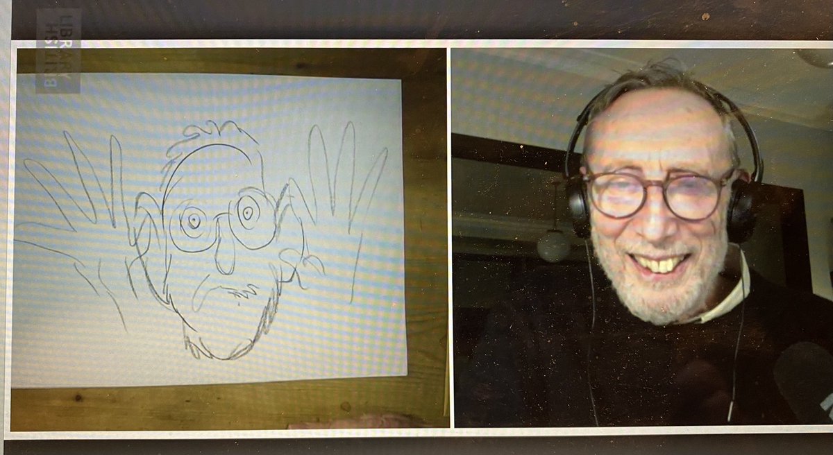 midwifeMaryLyn's tweet photo. I have ♥️@MichaelRosenYes since I became a parent #BearHunt - ♥️him more now. His value of #nhs 🌈💙 #diaries Love Care Devotion of #ITU #staff #redeployed Dear Reader, I lived. #mythological #comingback #LandoftheDead. @chrisriddell50 @britishlibrary #ManyDifferentKindsofLove https://t.co/9umewiuPQ5