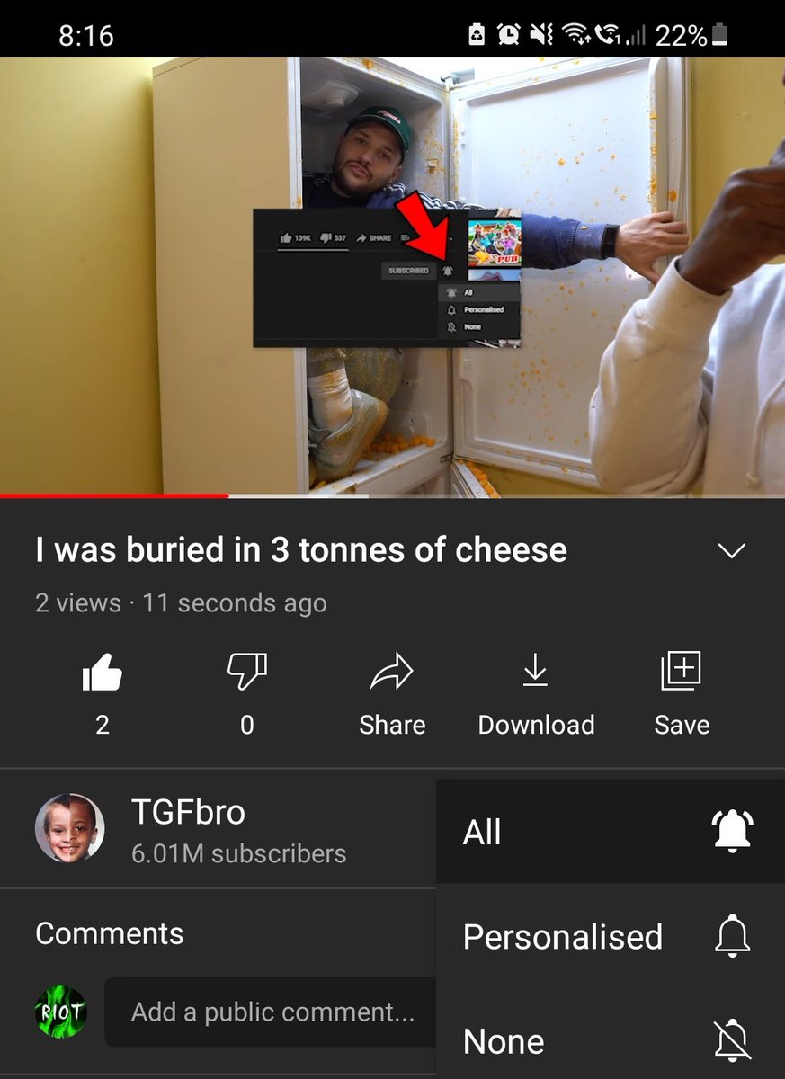 itssriot's tweet photo. @JayFromTGF @RomellHenryTgf 🧀 https://t.co/yXWyGWd38R