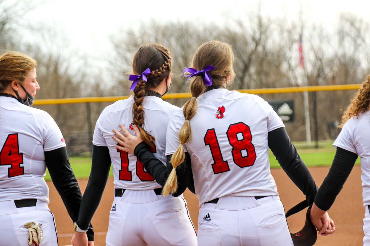 jewellsoftball's tweet photo. Today we wear purple for Jim Rawls 💜 https://t.co/pGRTdadeY8