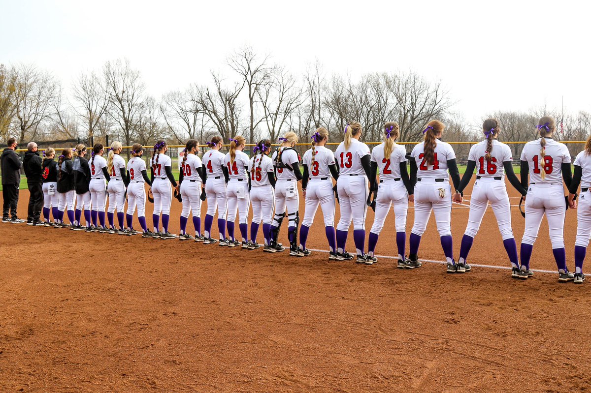 jewellsoftball's tweet photo. Today we wear purple for Jim Rawls 💜 https://t.co/pGRTdadeY8