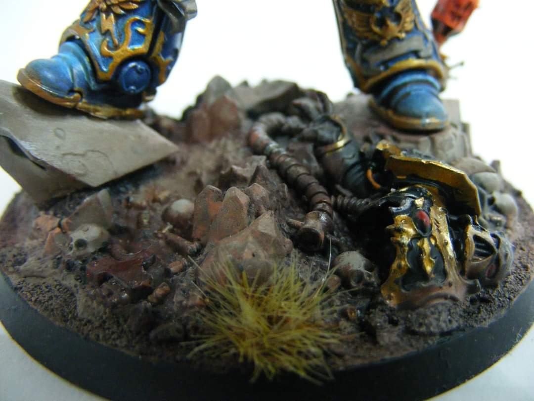 DublinGuild's tweet photo. Fantastic Roboute Guilliman here from one of our younger club members, Glen Jr. #warhammer40k #warhammercommunity #gamesworkshop #paintingwarhammer #adeptusastartes #imperium #spacemarines #ultramarines #primarch #robouteguilliman 1/4 https://t.co/NCV27qybW8