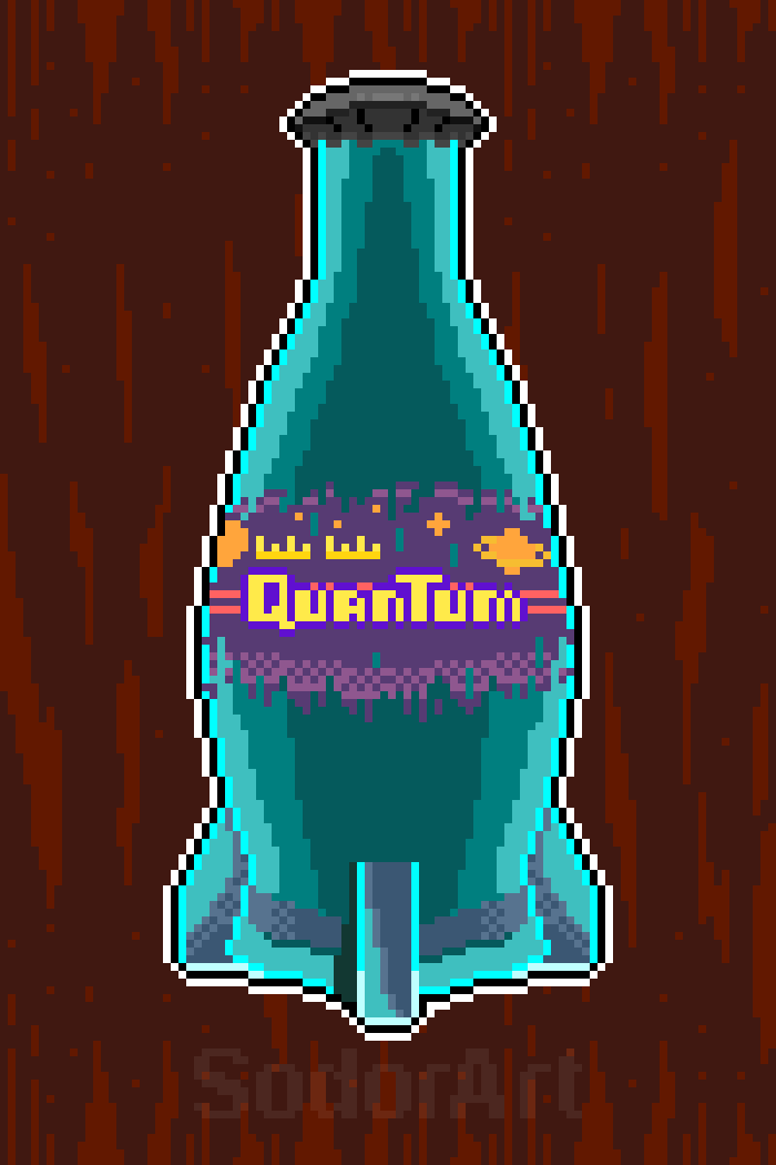 SodorOrchid's tweet photo. You take a sip from your Nuka Cola Quantum. +3 Rads. 
#pixelart #aseprite #Fallout4 #fallout #ドット絵 #pixelartist https://t.co/AqXnVQeNS2