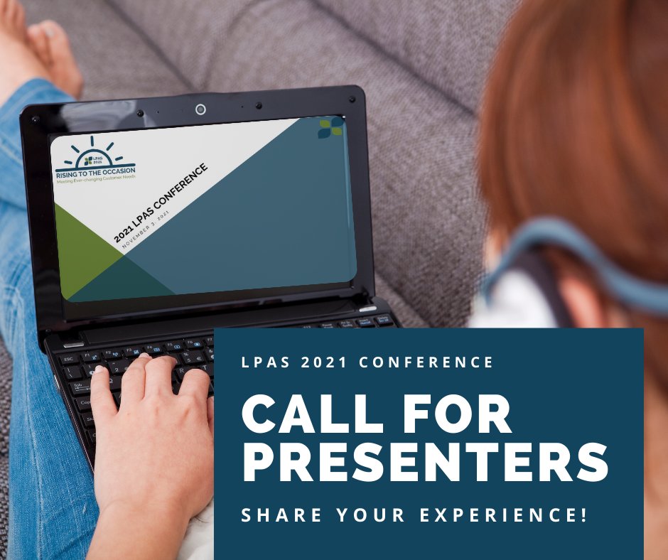 lpasask's tweet photo. We are very excited to announce that we are now accepting submissions for our 2021 LPAS Conference coming up on November 3, 2021.

For more information or to put your name forward visit our website: https://t.co/zGp6YooQUf

#lpas2021 #callforpresentations #learning #yqrevents https://t.co/DGLJ5s2qWL