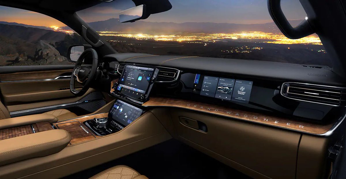 BwalkAutoCenter's tweet photo. Views like these should be shared. #2022Wagoneer https://t.co/U48V01P4UL