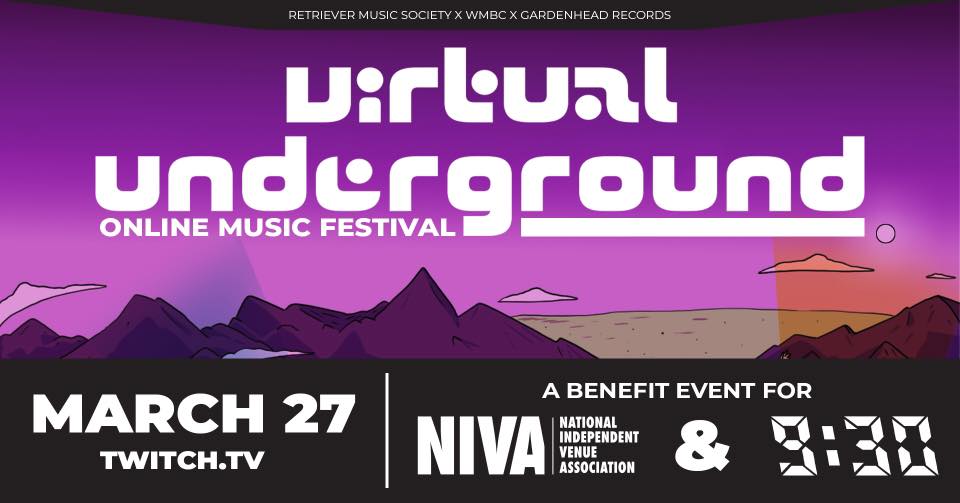 930Club's tweet photo. This Saturday, the kind folks up the road at @WMBC, @GardenheadRecs, and @rmsumbc are hosting a stacked online music festival to benefit our Club staff and @nivassoc! 

Check it out! https://t.co/IWfi0f1ITv https://t.co/flFcWrn6vw