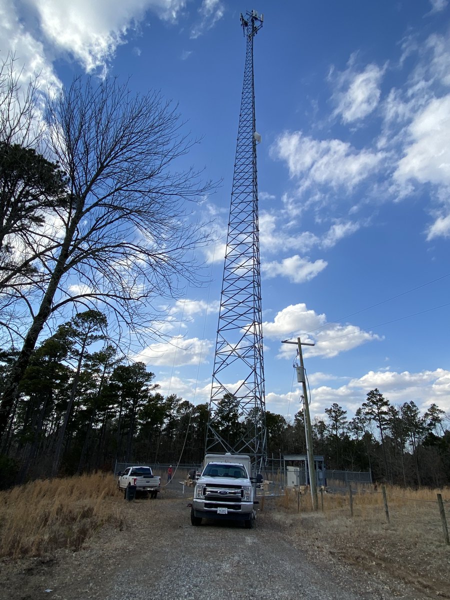 teleworldsol's tweet photo. Our Field Engineers hard at work and working high in the sky. #teleworldsolutions #5G https://t.co/tTKC04Tqni
