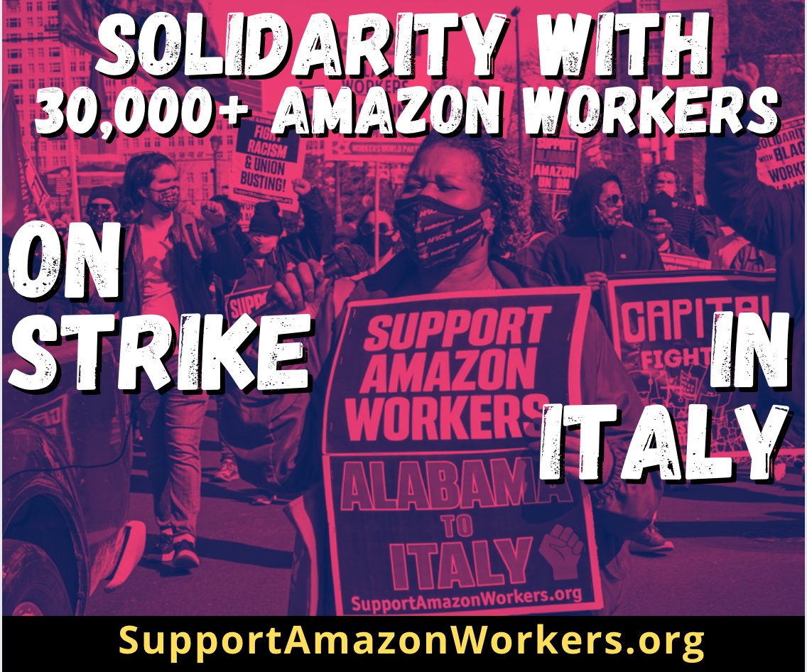 pastpostal65's tweet image. #AmazonWorkers
#Solidarity