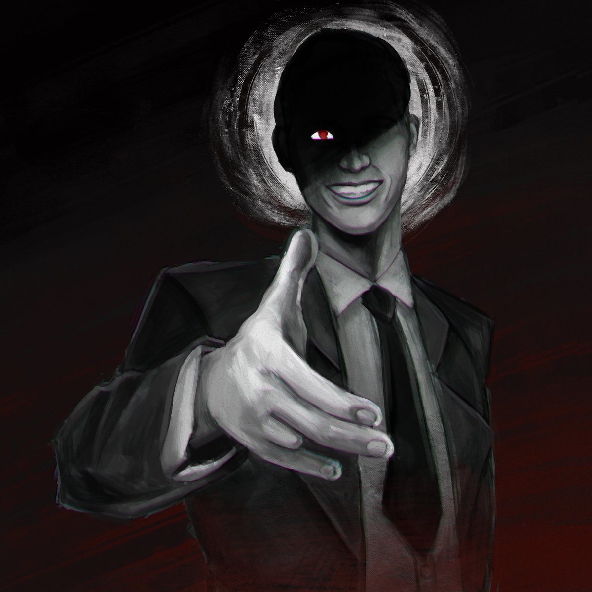 Realized I never put this up here!! My first piece of fanart for <a href="/vfdarkness/">A Voice From Darkness</a> ! I highly recommend you give it a listen if you have a taste for very well written horror.