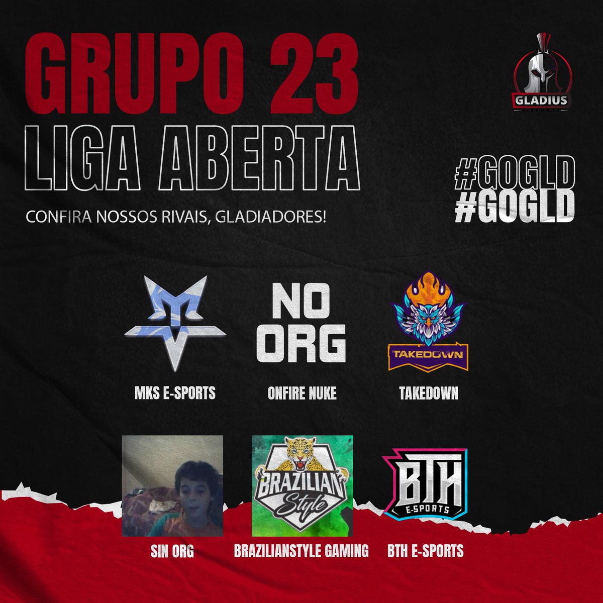 CSgladius's tweet photo. Boa tarde família!!
Hoje mesmo, logo menos, teremos o regresso de nossos guerreiros ao campo de batalha pela fase de grupos da Etapa Aberta da Liga @gamersclubbr de CSGO. Contamos com a torcida de vocês para lotar o nosso coliseu em nossa twitch! Link na bio!
UHA! #GoGLD https://t.co/91we429ZeY