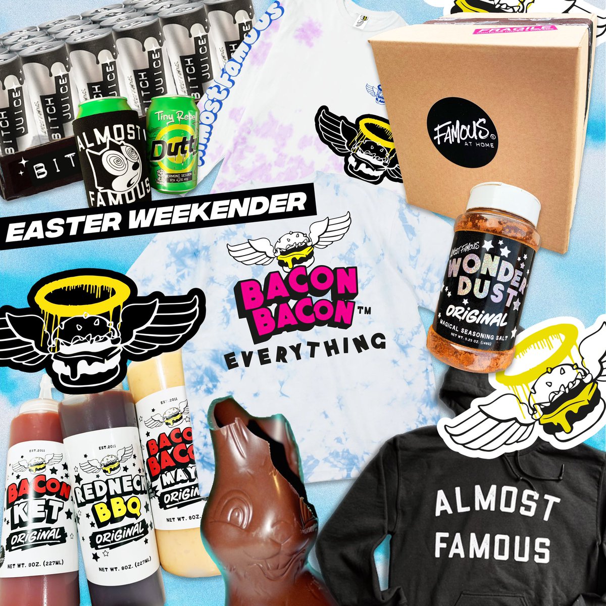 EASTER WEEKENDER
bunches of prizes hidden in lucky Easter boxes - spread the word - tell a friend - available to book SOON 🐰