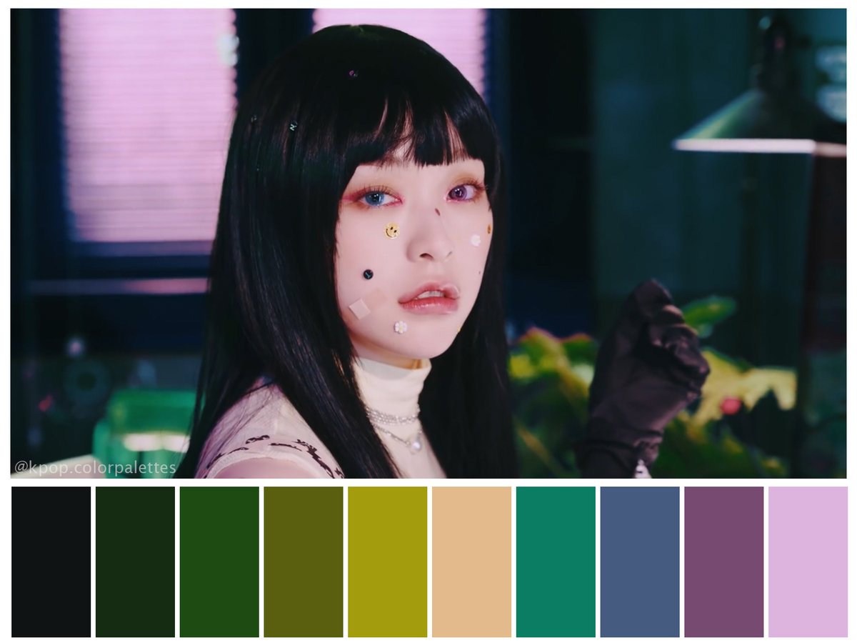 palettes_kpop's tweet photo. ✦ @hf_dreamcatcher (#드림캐쳐) 'Odd Eye' 2021 ✦ https://t.co/U9kyAZM4ID